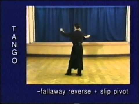 Tango dance steps 31. Fallaway reverse and slip pivot