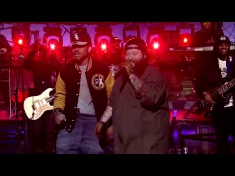 Action Bronson and Chance The Rapper - Baby Blue (Live On David Letterman)