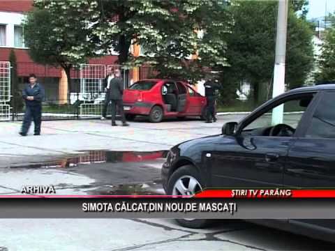 Simota calcat,din nou,de mascati