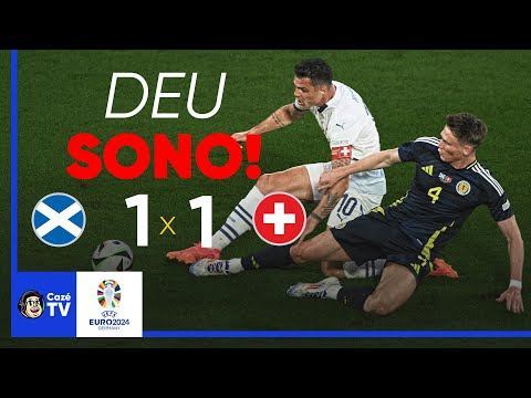 Gols e lances de Escócia x Suíça