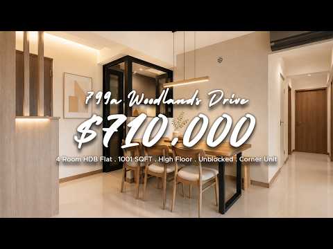 799A Woodlands Drive 60, 799A Woodlands Drive 60, 3 Bedrooms, 1,001 sqft, HDB Flat For Sale, by Kieran Koh, 500229579 - PropertyGuru.com.sg