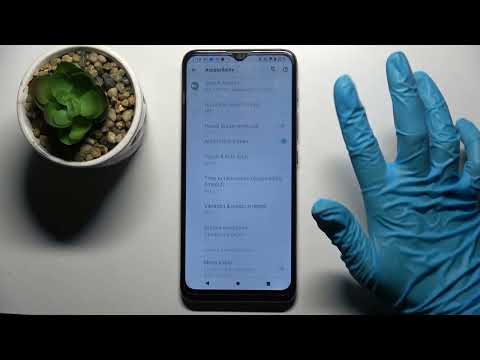 How Turn On / Turn Off High Contrast Text on MOTOROLA Moto E20