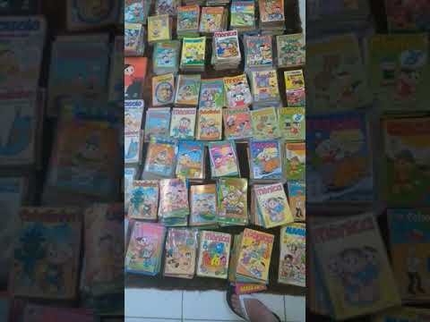 Minha coleção de gibis da Turma da Mônica