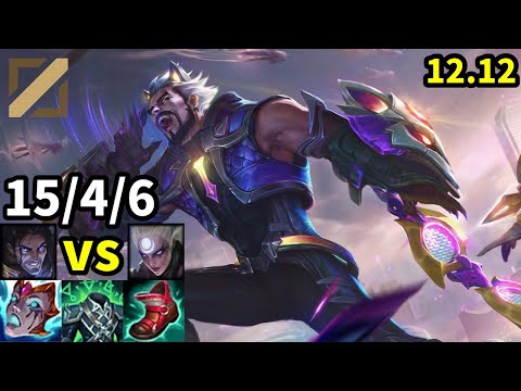 Sylas Mid vs Diana - KR Challenger | Patch 12.12