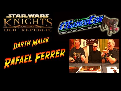 Rafael Ferrer DARTH MALAK FROM CTGAMERCON 2018