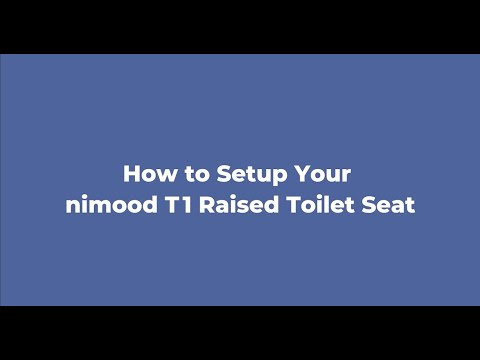 T1 raised toilet seat