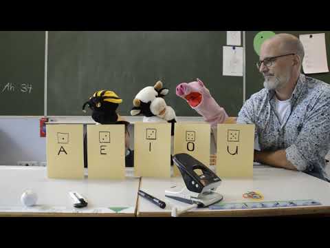 Deutschunterricht Grundschule: Spiel zur Förderung der Lautdiskrimination - Vokale