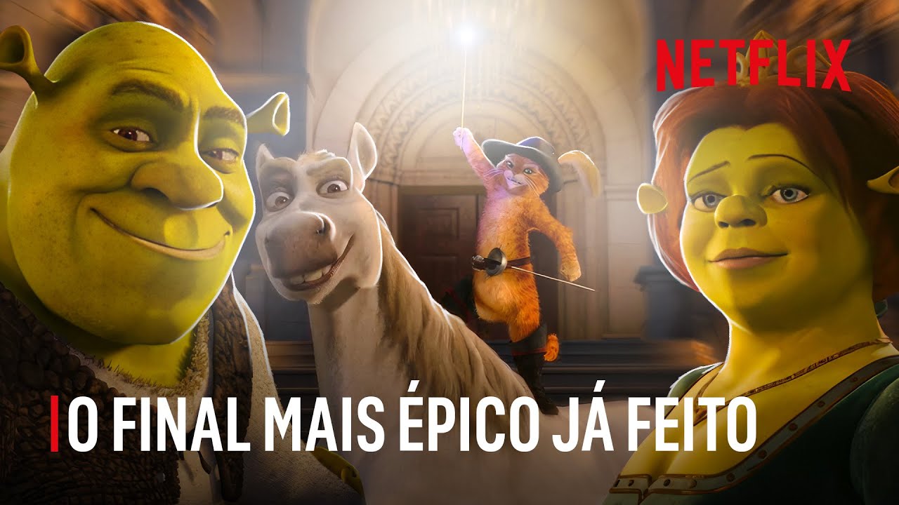 A melhor cena do cinema mundial | Shrek 2 | Netflix Brasil