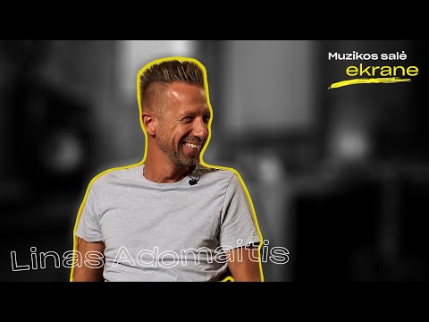 Linas Adomaitis apie leidinį Aux, naują koncertinę programą ir Ispaniją | Muzikos salė ekrane