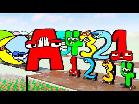 Alphabet Lore A-Z vs Number Lore 1-26 | Teardown