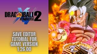 Xv2 Save Editor Tutorial For The 1.26.00 Init Fail Error