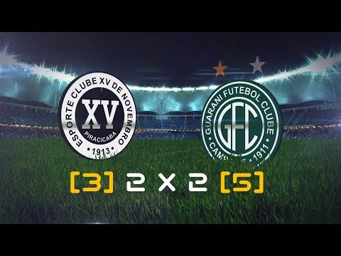 21/05/2017 - Interno ECP - SUB 11 / XV Piracicaba [3] 2 x 2 [5] Guarani