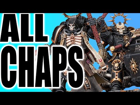 Reviewing All Chaplains For the Space Marines
