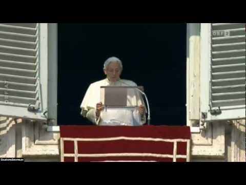 Der Rücktritt des Papst Benedikt XVI - Orientierung auf ORF 2 vom 17.02.2013