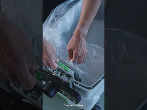 Tip from Festool: Working with dust extractors