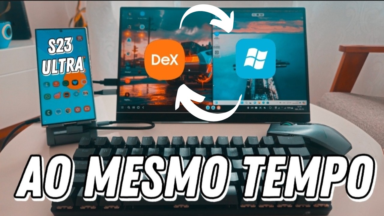 WINDOWS GRÁTIS DENTRO do MODO DeX | Novo Windows APP