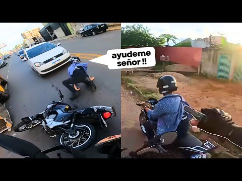 Persecuciones Increíbles desde el Casco de un Policia en Brasil