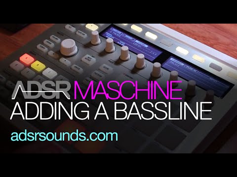 Maschine Tutorial - How to add a bassline