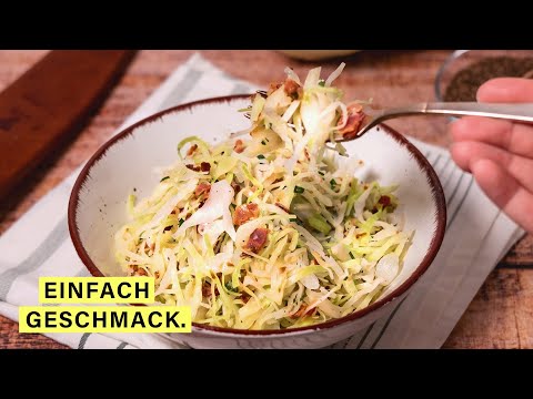 Krautsalat selber machen: Die perfekte Beilage! 😍