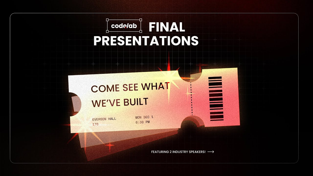 CodeLab Final Presentations Fall 2025