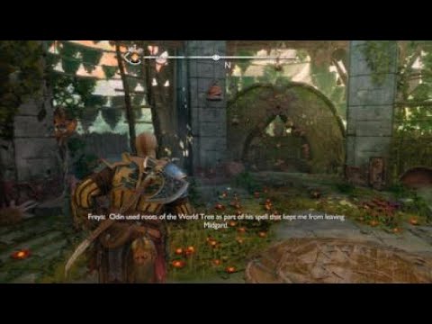 Freya explains why she had to kill Nidhogg - God of War Ragnarok