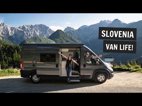 THIS is Slovenia?! 😍 Our Slovenia VAN LIFE road trip BEGINS! 🚐