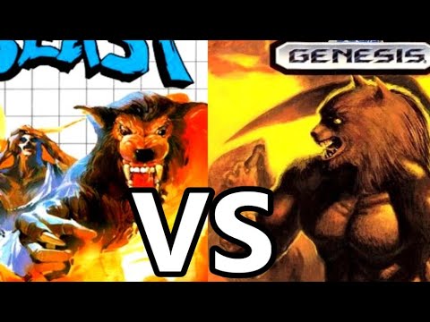 Altered Beast Sega Master System VS Sega Genesis