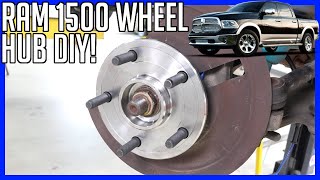 RAM 1500 Front Wheel Hub Replacement (2009–2024) | Easy DIY Bearing & Hub Assembly Install