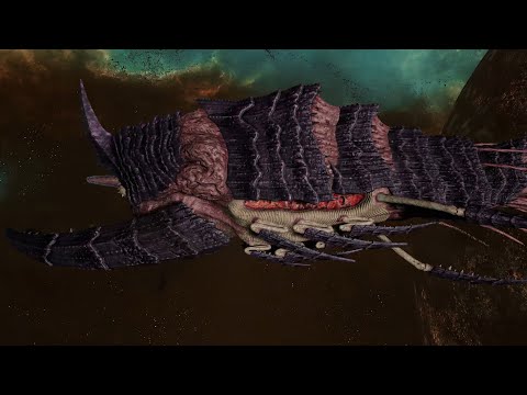 Skalgrim Mod 2021: Pyroclastic Titan - Tyranids vs Imperial Navy - Battlefleet Gothic Armada 2