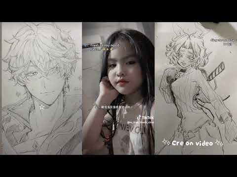 Tổng hợp tiktok vẽ của các dân vẽ #xuhuongyoutube #artist #danve #drawing #sketchbook 