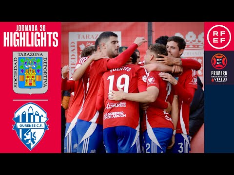 Resumen #PrimeraFederación | SD Tarazona 4-0 Ourense CF | Jornada 36 | Temporada 2024/25