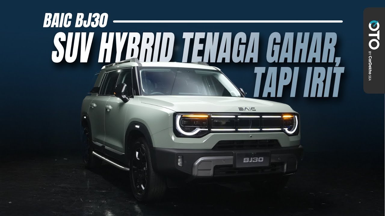 BAIC BJ30 Hybrid: TURBO HYBRID, AWD, dan BISA TEMPUH 1.000 KM. GOKIL!