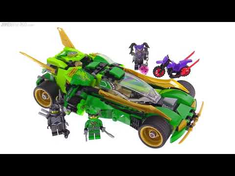 🔄 LEGO Ninjago 2018 Ninja Nightcrawler review! 70641 re upload