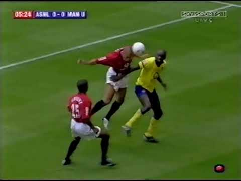 Manchester United 1-1 Arsenal (4-3 Penalties) FA Charity Shield 10/08/2003 FULL MATCH