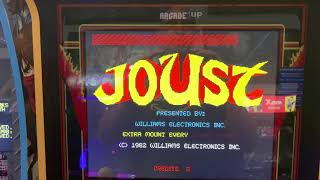 Arcade1up Joust Monitor Upgraded!
