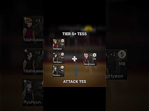 3 RANK S+ BEST PLAYER THE SPIKE VOLLEYBALL #thespike #thespikegame #shorts