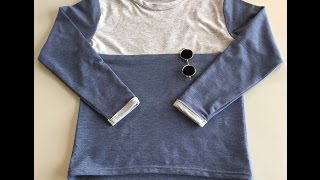 How to sew the H & G's Top, to support your sewing
