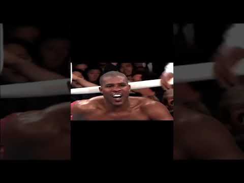 Mike Tyson sends Donovan 'Razor' Ruddock to the canvas smiling