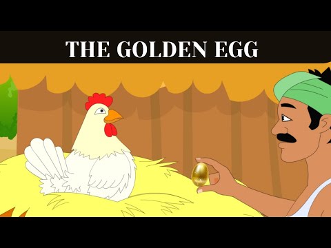 The Golden Egg | Moral Story For Kids | New English Story | The Hen That Laid Golden Egg |