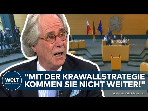 THÜRINGER LANDTAG: AfD beugt sich Urteil! "Sie zeigen Respekt!" So lief der Sitzungsauftakt!