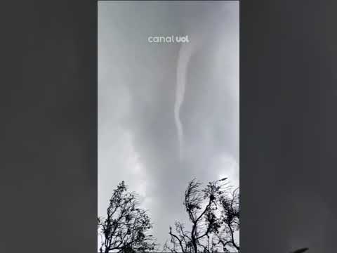 Tornado 'landspout': fenômeno impressiona moradores no interior de São Paulo; veja vídeos