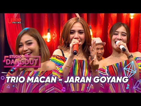 Trio Macan Bikin Joget Satu Studio Dengan Lagu "Jaran Goyang" | STUDIO DANGDUT