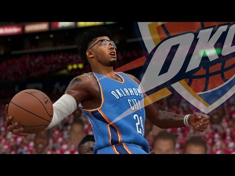 NBA 2K15 MyCAREER S3 Playoffs R2G3 - SO MANY ALLEY OOPS!! Deshawn's NASTY Chase Down Block!
