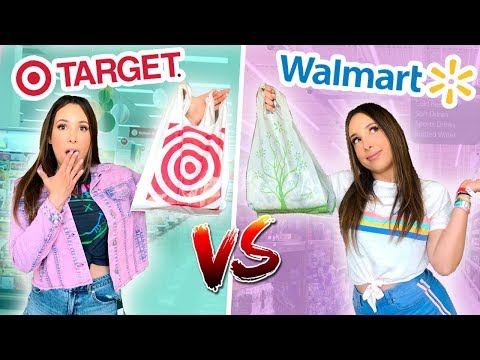 I WENT TO WALMART VS TARGET - WHAT $100 GETS YOU AT EACH STORE - $100 OUTFIT CHALLENGE | Mar Video
