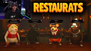 CORINGA JOGANDO RESTAURATS COM OS AMIGOS - O PIOR RESTAURANTE DO MUNDO!