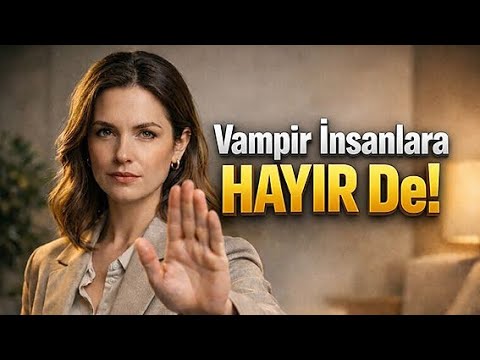 Vampir İnsanlara Hayır Demekten Korkma!