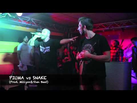 HONIRO FREESTYLE BATTLE 1° EDIZIONE - PIUMA vs SNAKE (prod Millyon$/Zen Beat)