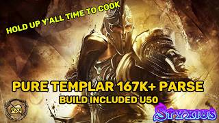 167k+ Pure Templar, ESO build Genuinely the most INSANE change, I love it! | Elder Scrolls Online