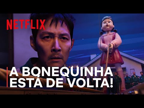Pulando corda com a Bonequinha e o Batatinho | Round 6 | Netflix Brasil