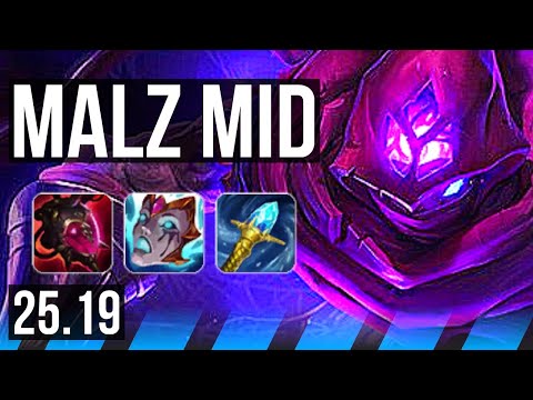 MALZAHAR vs VLADIMIR (MID) | 52k DMG, Legendary | EUW Master | 25.19
